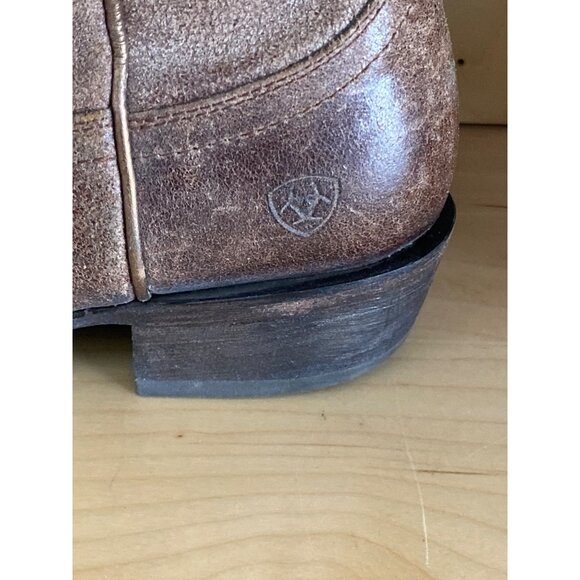 Ariat Ardent Western Boots – Terra Brown Floral Embroidery 10015332 Sz 9 USED - Picture 4 of 13